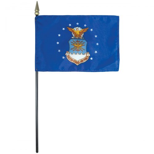 Air Force Flag Mounted