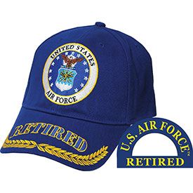 Air Force Retired Embroidered Hat
