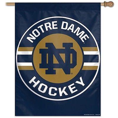 Notre Dame ND Hockey Banner