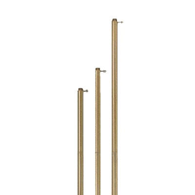 Gold Adjustable Aluminum Pole