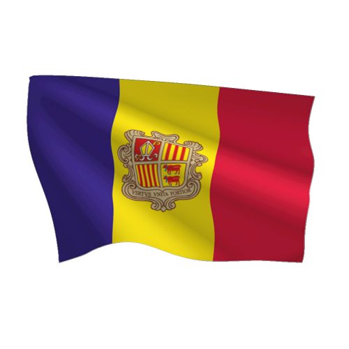 Andorra with Seal Flag