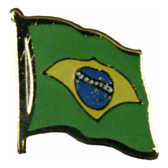 Brazil Flag Lapel Pin