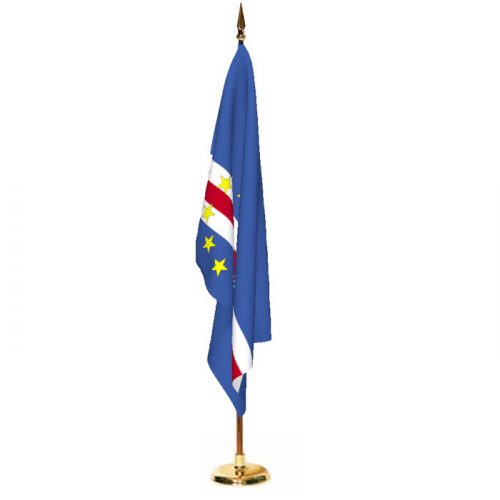 Indoor Cape Verde Ceremonial Flag Set