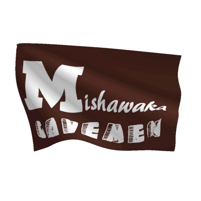 Mishawaka Cavemen Flag