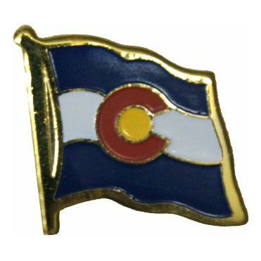 Colorado Flag Lapel Pin