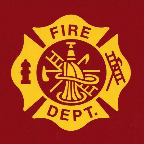Fire Department Sticker