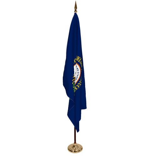 Indoor Kentucky Ceremonial Flag Set