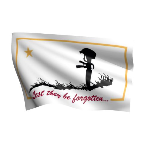 Lest They Be Forgotten Flag