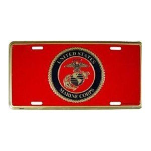 Marine Corps License Plate