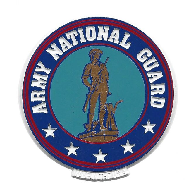 National Guard Seal Magnet