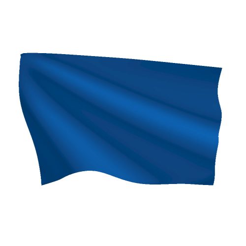 Royal Blue Flag