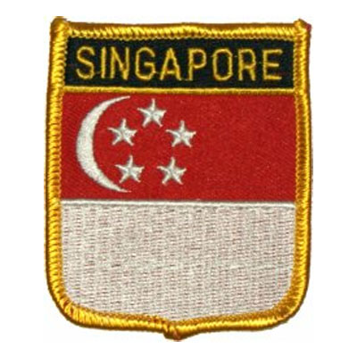 Flag of Singapore Patch