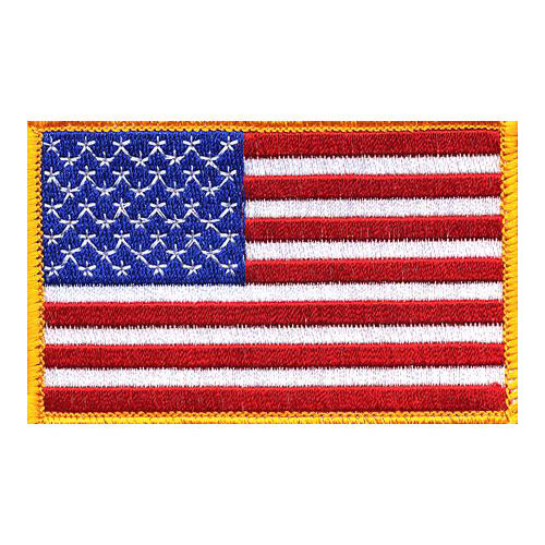 American Flag Left Hand Patch