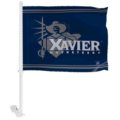 Xavier University Car Window Flag