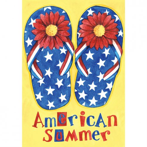 American Summer Garden Flag