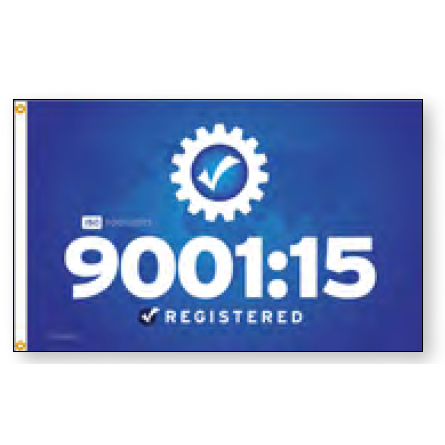 ISO 9001:15 Flag
