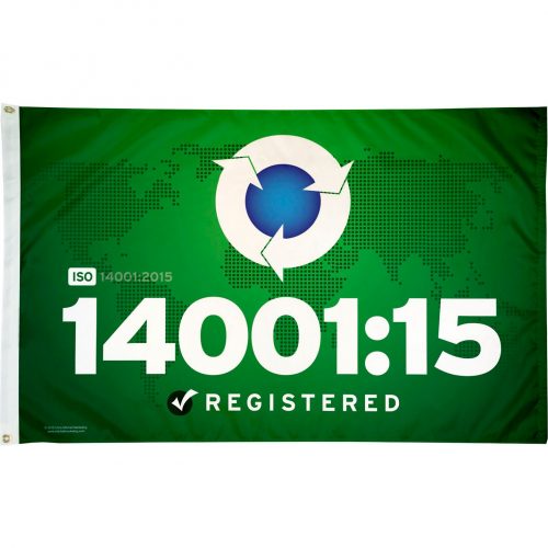 ISO 14001:15 Flag