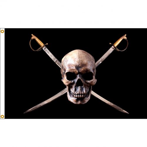 Nylon Pirate Flag