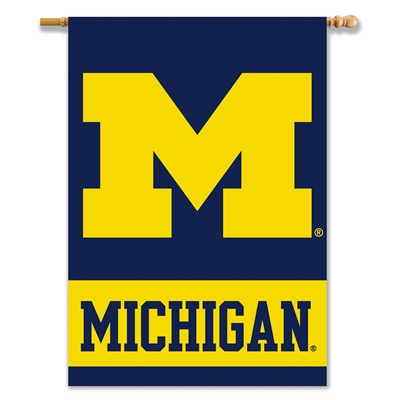 University of Michigan 2 Sided Banner