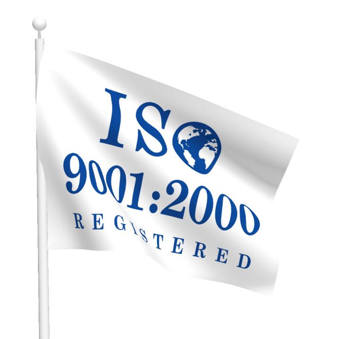 ISO 9001:2000 Flag