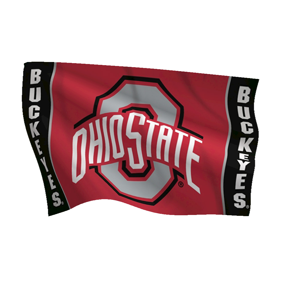 Ohio State University Buckeyes Flag Flags International