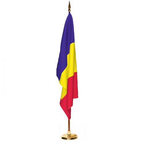 Indoor Andorra Ceremonial Flag Set