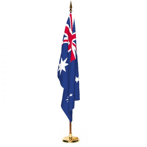 Indoor Australia Ceremonial Flag Set