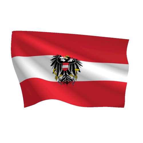 Austria with Seal Flag