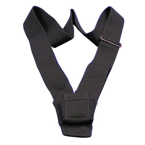 Single Strap Black Webbed Parade Carrying Belt