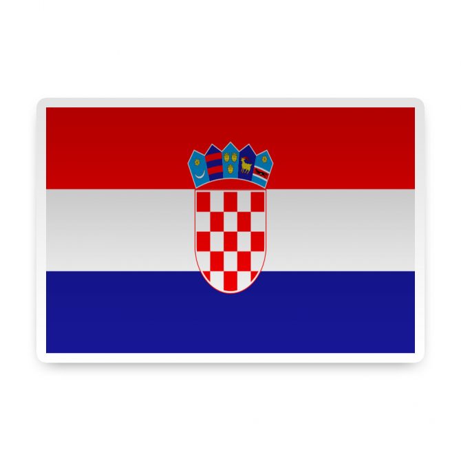 Croatia Sticker