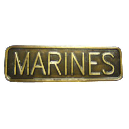 US Marine Corps Memorial Plaque