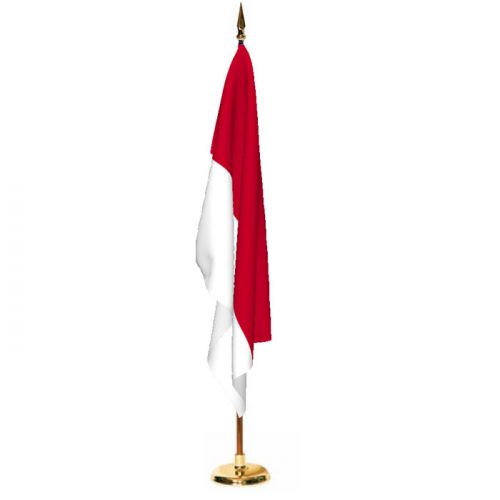 Indoor Monaco Ceremonial Flag Set