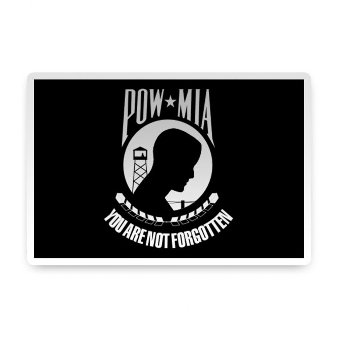 POW / MIA Sticker