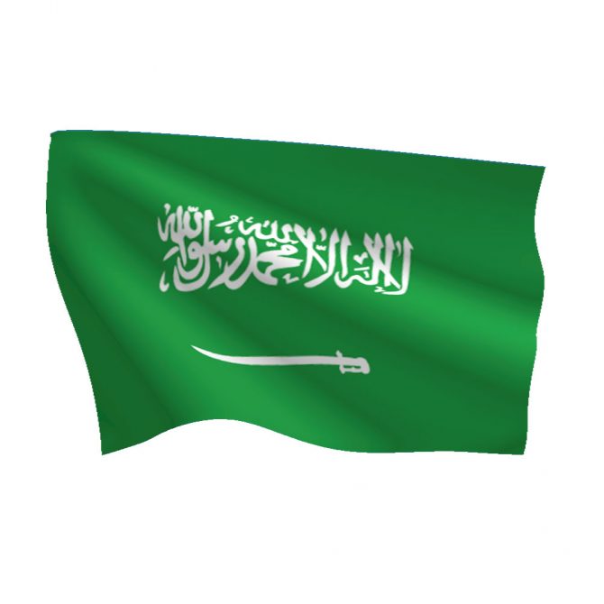 Saudi Arabia Flag (Heavy Duty Nylon Flag)