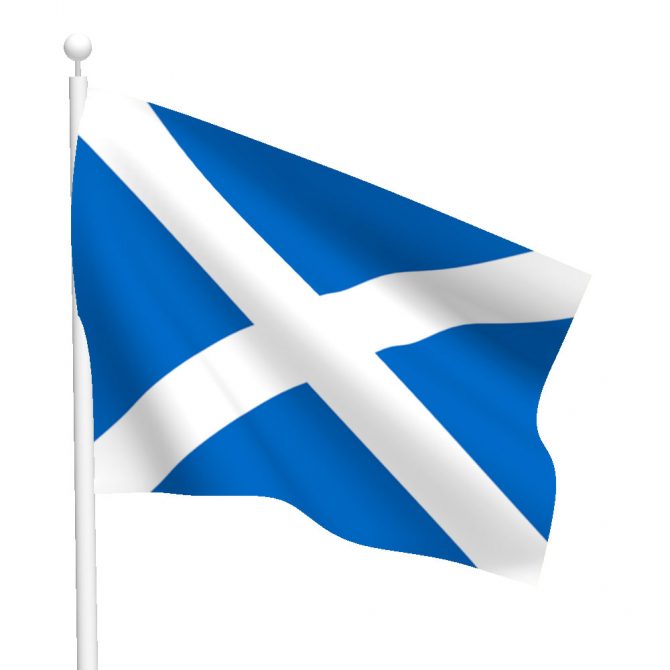 Scotland Saint Andrews Cross Flag