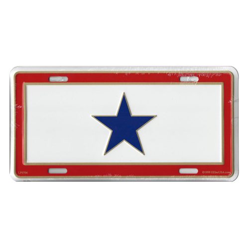 Service Star License Plate