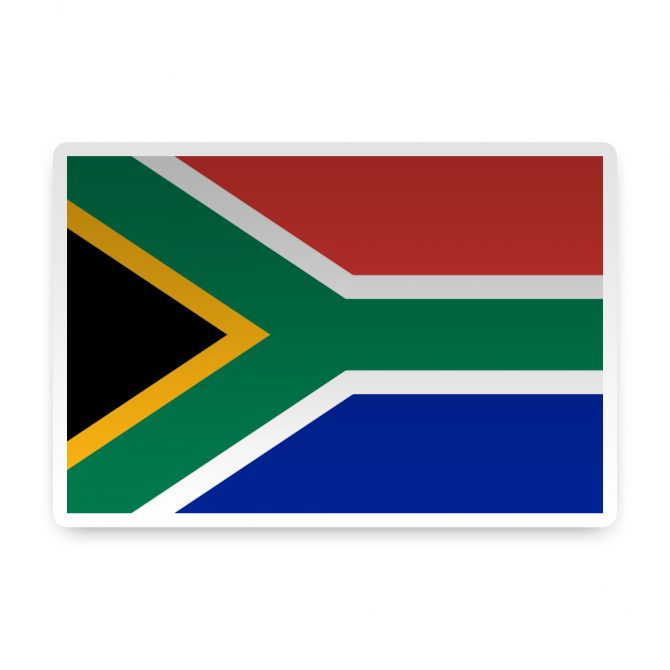 South Africa Sticker