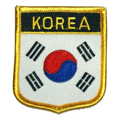 Flag of South Korea Patch