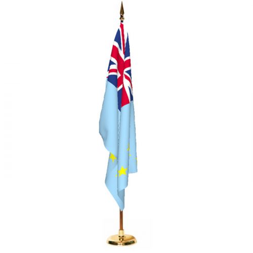 Indoor Tuvalu Ceremonial Flag Set