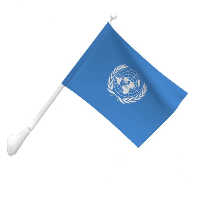 United Nations Flag Heavy Duty Nylon Flag