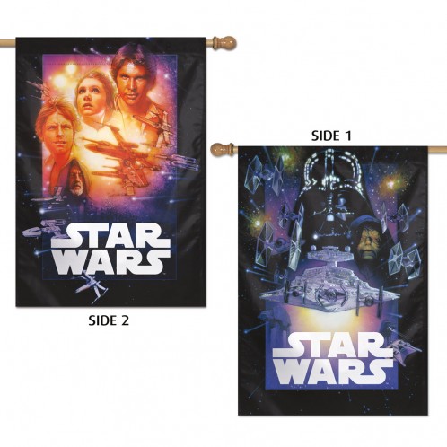 Star Wars Dark Side/Light Side 2-Sided Vertical Flag