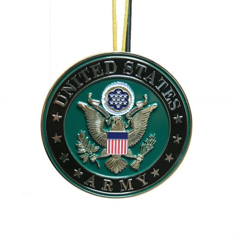 Army Emblem Christmas Ornament