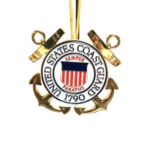 Coast Guard Emblem Christmas Ornament