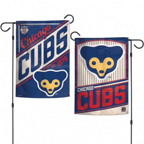Chicago Cubs Cooperstown 2-Sided Garden Flag